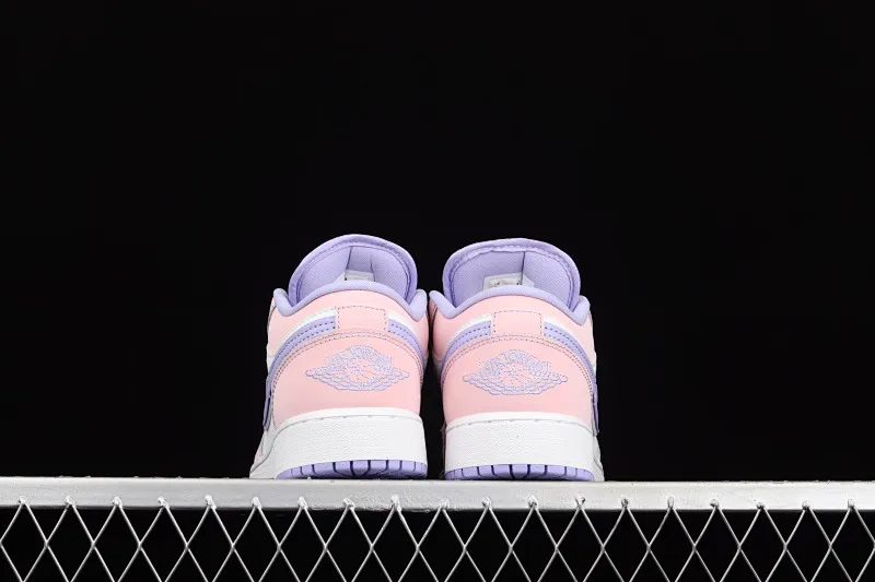All categories Air Jordan Jordan series basketball shoes Air Jordan 1 Low G version pure original Air Jordan 1 Low AJ1 Joe 1 white purple pink low-top cultural leisure sports sneakers CV9844-600